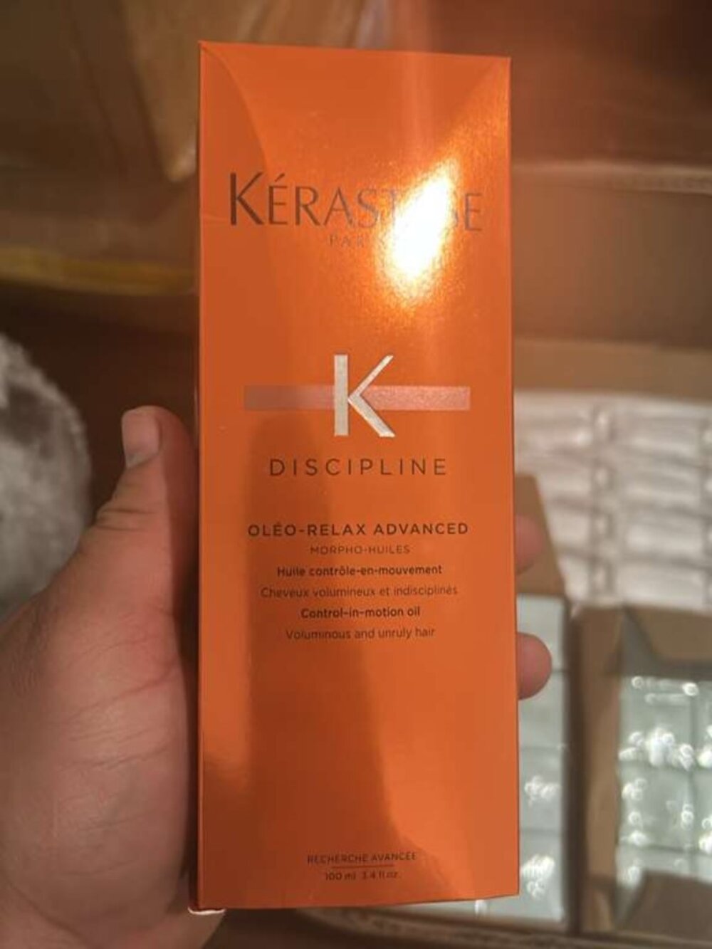 Kérastase Discipline Oléo-Relax Advanced Oil 100ml Anti-Frizz Hair Treatment